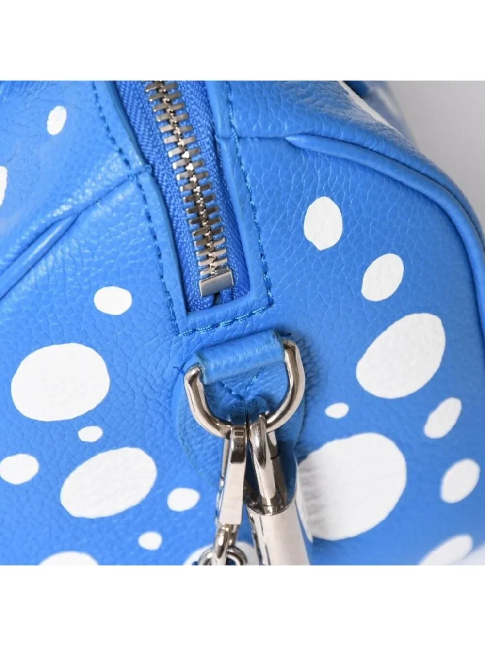 Louis Vuitton Shoulder Bag Speedy Bandouliere 20 2-Way Blue White Silver